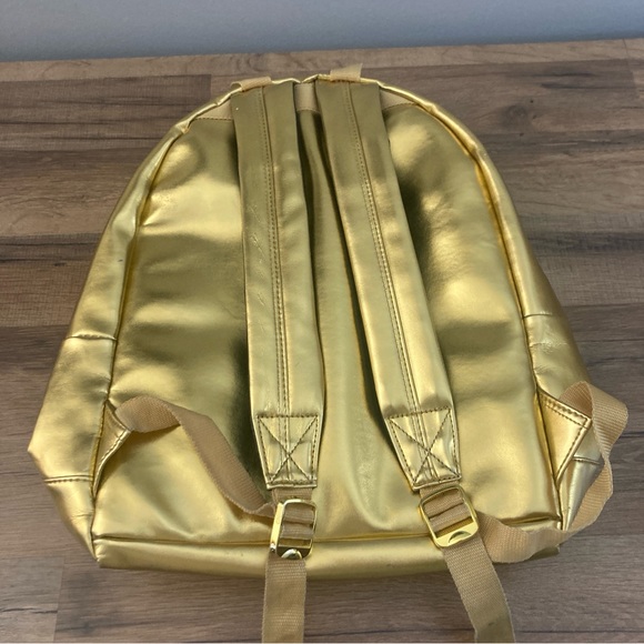 Bohemian Rhapsody Official Queen Movie Promotional Backpack Metallic Gold - Picture 2 of 13